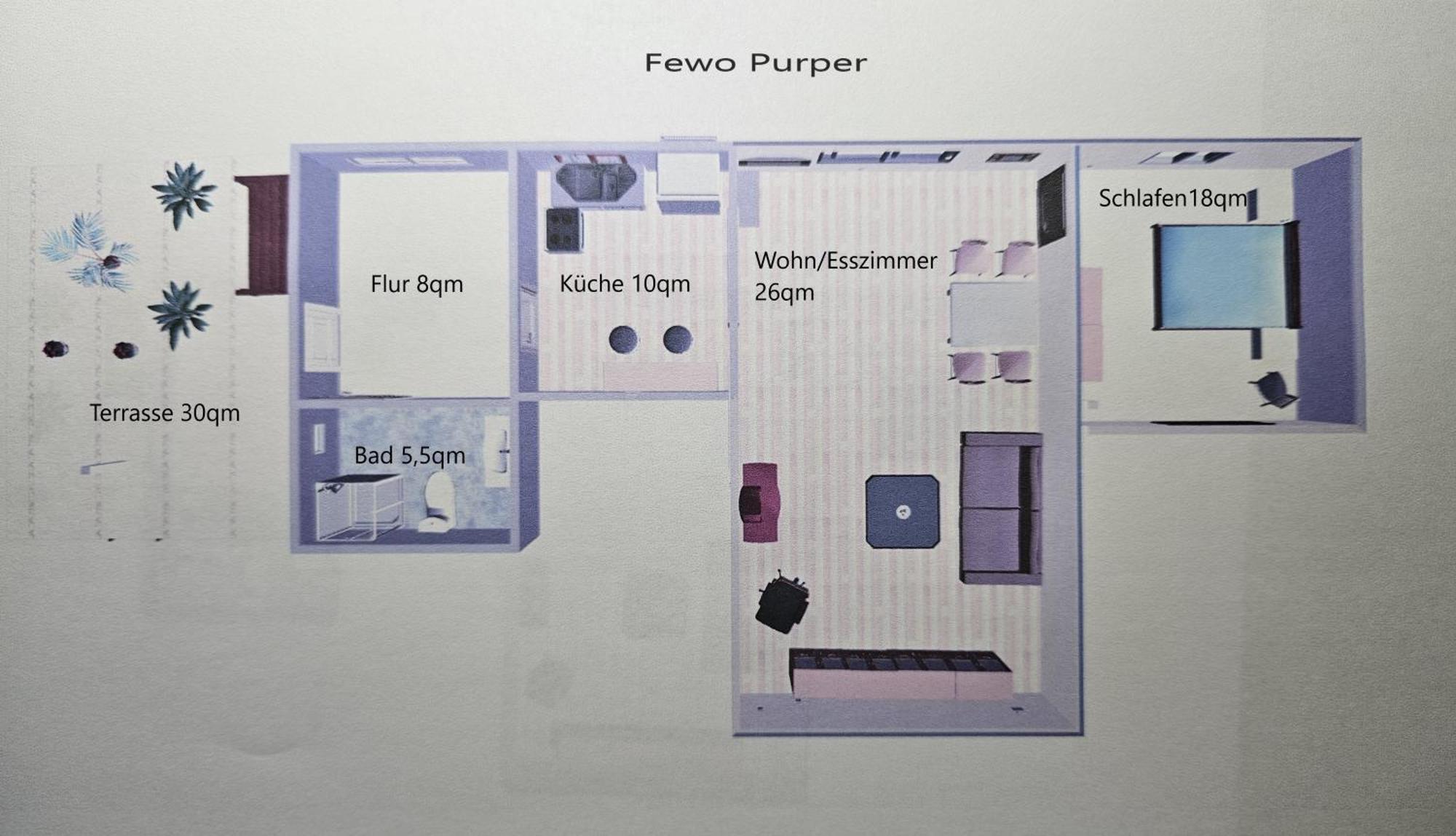 Fewo Purper Frauenberg Экстерьер фото